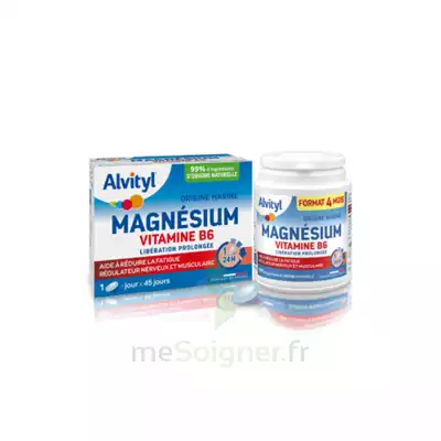 Alvityl Magnésium Vitamine B6 Libération Prolongée Comprimés Lp B/45 à L'Haÿ-les-Roses